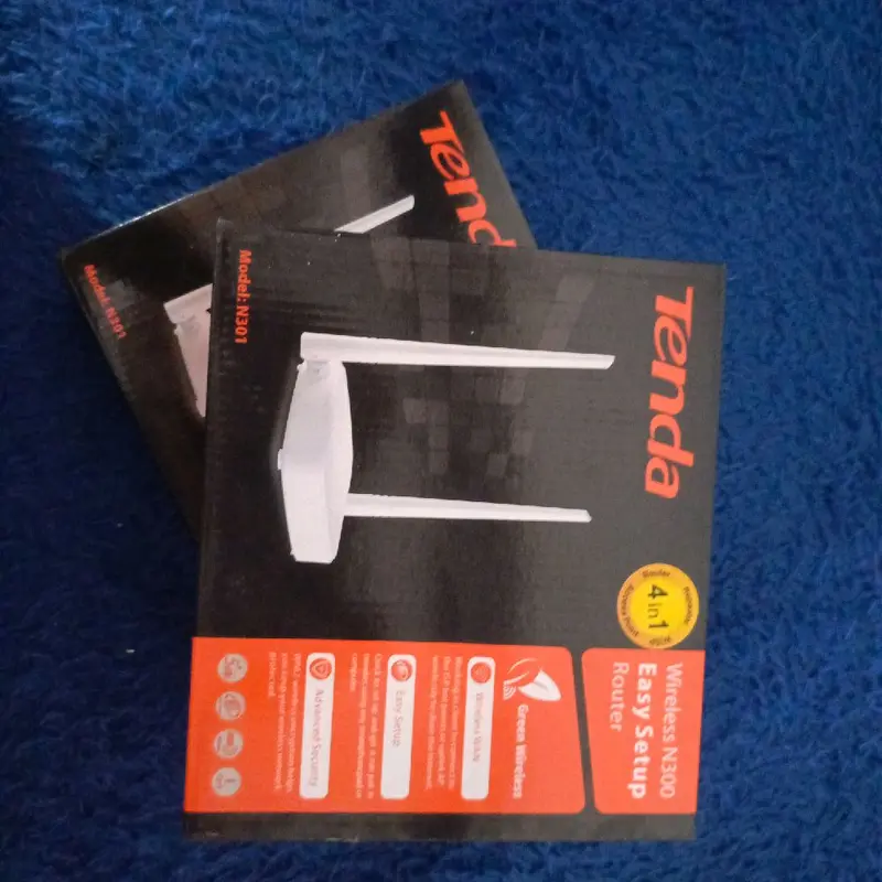 ROUTER REPEATER ACCESS POINT TENDA WIRELESS N300 4