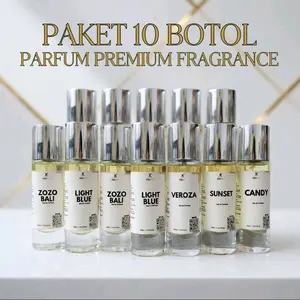 [10 BOTOL] Kihiko Parfum Bpom Paket 10 Botol 35ML Eau De Parfum - Ready Banyak Aroma