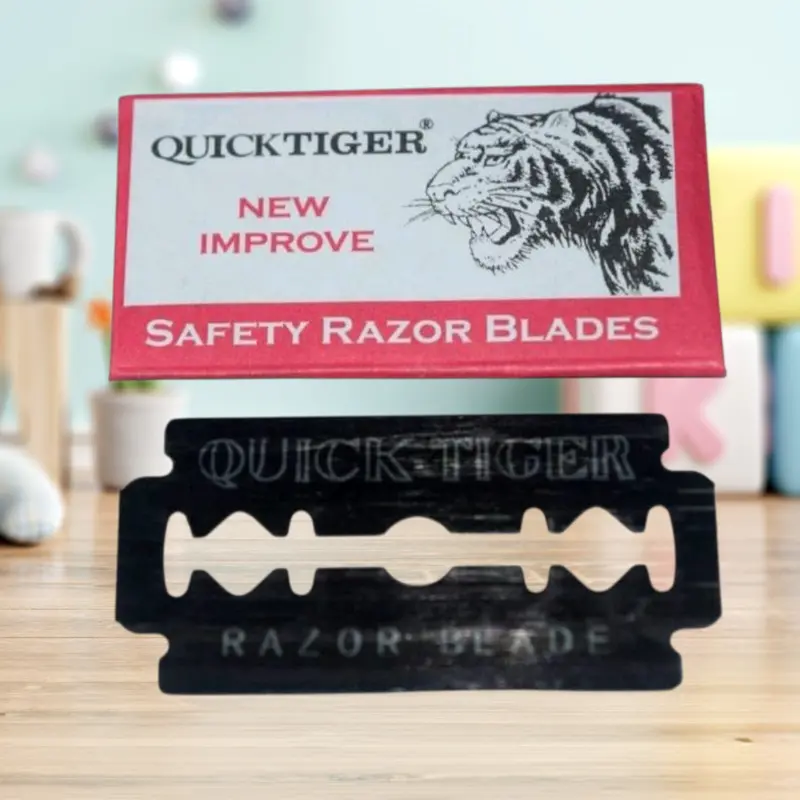 SILET QUICK TIGER 1 PAK ISI (10 PCS) Razor Kumis Jenggot 4