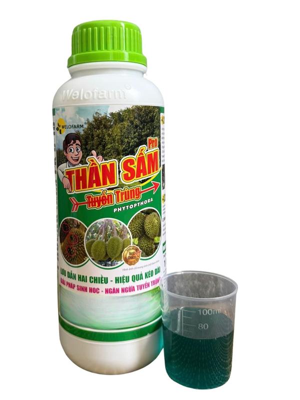 Welofarm Thần Sấm PRO Chai Lớn 1 Lít Siêu Tiết Kiệm Hỗ Trợ Tuyến Trùng Rễ An Toàn Không Dư Lượng Quản Lý Nấm Khuẩn