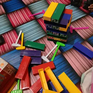 COD PROMO AU04 MAINAN MURAH ANAK / MAINAN UNO / MAINAN TOWER UNO STACKO + 8PCS PALU