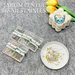 ￼JARUM PENTUL BESAR STAINLESS - ANTI KARAT