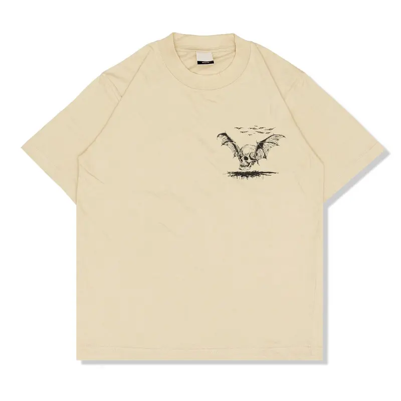 T-Shirt Merchandise A7X Avenged Sevenfold Live Jakarta 2024 - Kaos Oversize Band Vest Tank Top Tanktop Singlet Sleevesless Oversized Pria Retro Vintage Beige Khaki Cream Nude Black 3