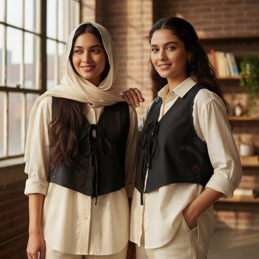 Outer Belezer Wanita Crop Top Belezer Batik Bermotif Terbaru