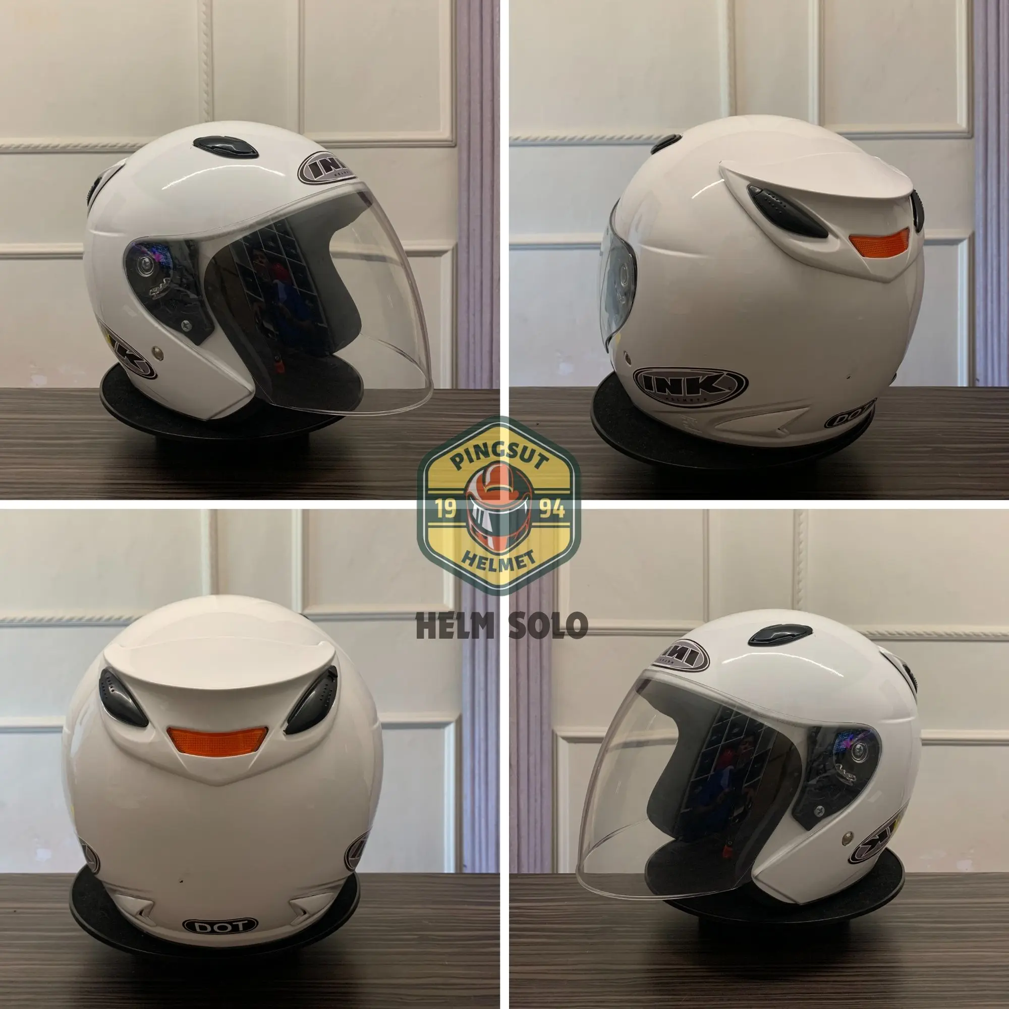 Helm INK Centro SNI KW Murah Pria Wanita Dewasa COD