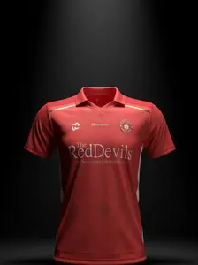 NOTS Jersey Fantasy Design The Reds Devil Merah V3 Logo 3D Gold