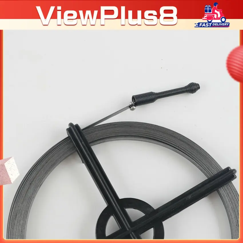 Pipe Cleaner Manual Fleksibel Alat Buka Sumbatan Pipa Drainase Spiral Panjang Pembersih Saluran Air Wastafel Kamar Mandi Dapur Praktis Mudah Digunakan