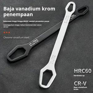 Kunci pas serbaguna, kunci pas bunga plum ujung terbuka serbaguna, kunci pas pengencang otomatis, pelat kepala ganda universal, kunci pas pengencang otomatis serbaguna