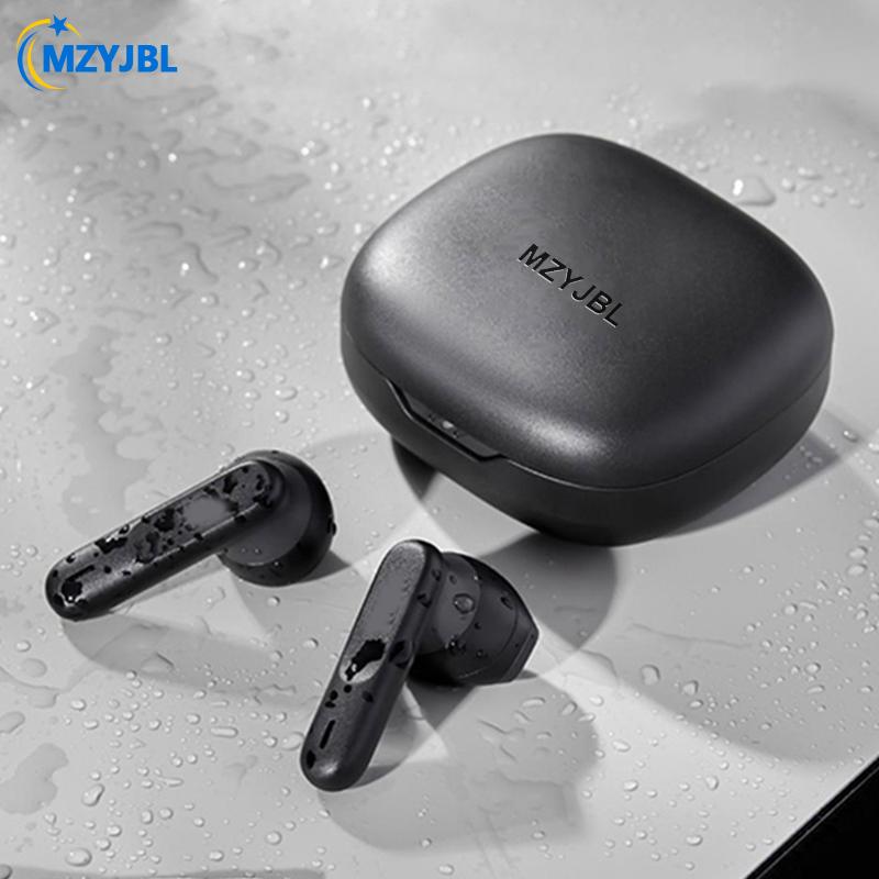 Original MZYJBL Wave300 Wireless Bluetooth Headphones Waterproof Earphone Touch Control Game Headset Built-in Microphone HiFi Stereo Sound for IPhone Android IOS Audio Charging 7