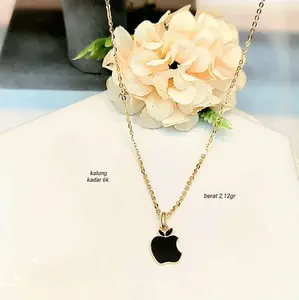 kalung fashion 6k apel brt: 2,11 di serut, kencana  indah