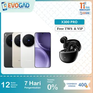 VIVO X300 PRO 5G 16/512GB, Mediatek Dimensity 9500, 6510mAh 90W | Garansi Resmi VIVO Indonesia 1 Tahun