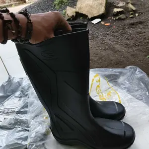 AP Boots TERRA GP Hitam - Sepatu Boot PVC  Shoes Karet Kerja