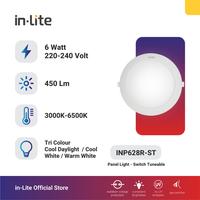 Gambar InLite LED Lampu Panel 3 Warna INP628R Switch Tuneable 6 watt dari IN - LITE LED Kab. Bekasi 1 Tokopedia