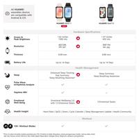 Gambar HUAWEI Band 11 Series | 1.62”AMOLED Display | Enhanced Sleep Tracking | Heart Health Management | Smartwatch-like | Android & iOS dari Huawei Indonesia Kota Tangerang 4 Tokopedia