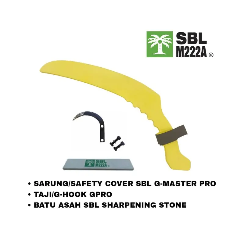 Paket SARUNG SBL G-MASTER/G222 PRO + Taji SBL G222 pro + BATU ASAH SBL 0