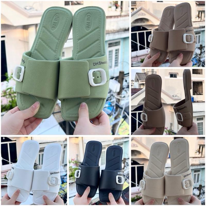 Dép quai ngang nút gài duwa hàng siêu nhẹ