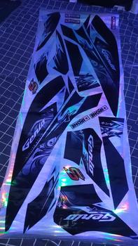 Product Review of GENIO STIKER SRTIPING PREMIUM MOTOR KEREN STIKER LIS VARIASI GENIO STIKER MOTOR HONDA DESAIN RACING A.34 HOLOGRAM TRANSPARAN BISA COD Motorcycle from A**k b**u 0