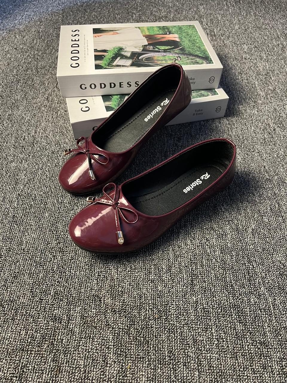 SEPATU flatshoes WANITA motif pita Flatfrom soll karet anti slip trendy SEPATU flatshoes WANITA motif pita Flatfrom soll karet anti slip trendy