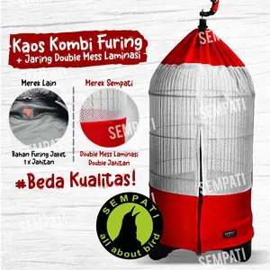 SEMPATI Krodong Lovebird Kerodong Sangkar Kandang Burung Lovebird Variasi Transparan Hyget Hg Krodong Sangkar Burung Love Bird Lb Bulat Kapsul Oval Ekonomis