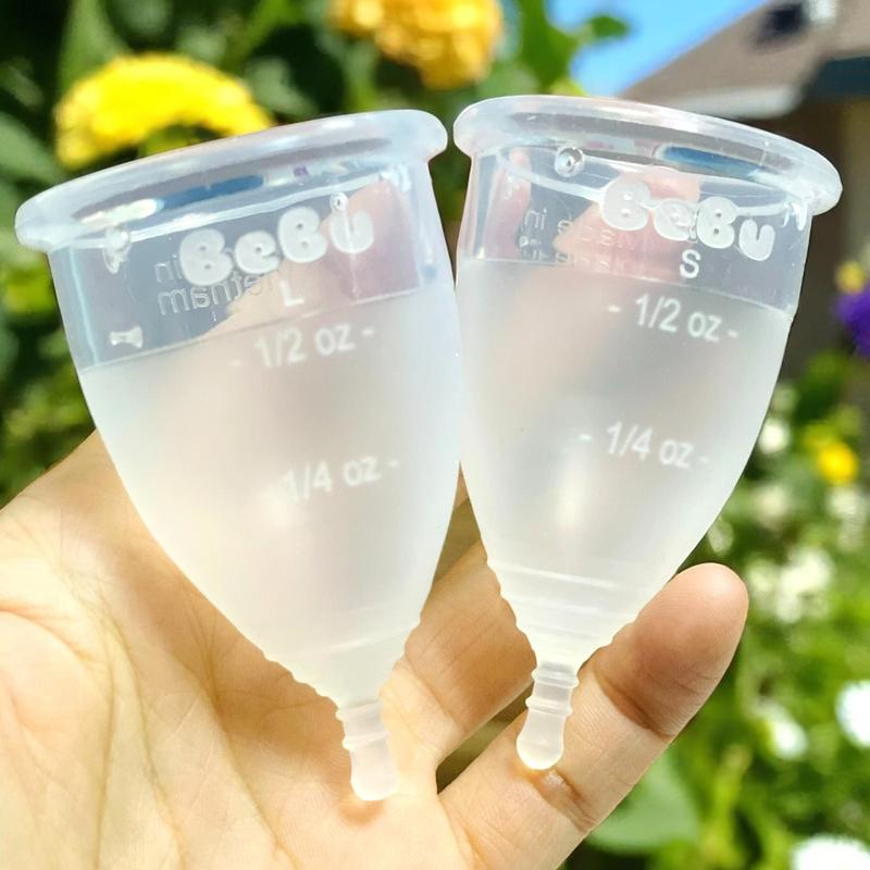  Cốc nguyệt san BeBu Silicon mềm mại an toàn 