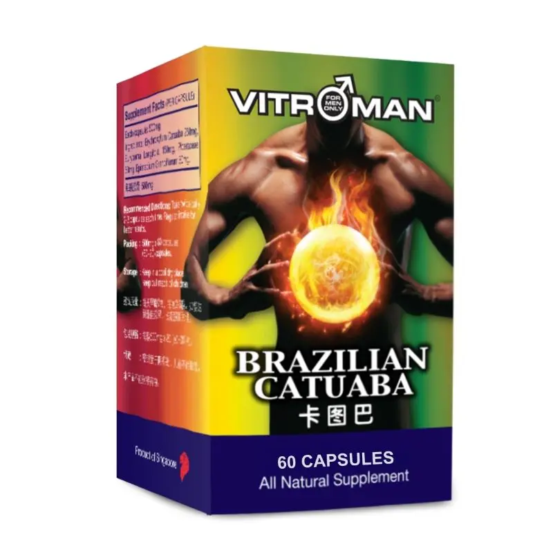 SALE! Vitroman Brazilian Catuaba (use before Nov 2025) - Booster Energy, Enhances Motivation