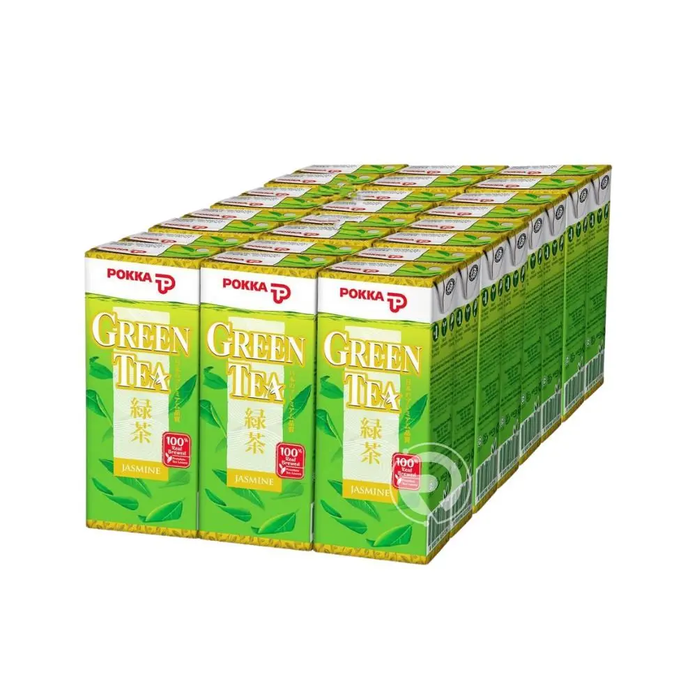 Pokka Jasmine Green Tea Packet (250ml x 24 Packets)