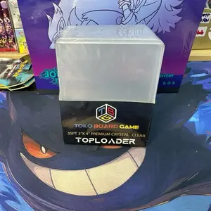 Top Loader Kartu TCG POKEMON / ONE PIECE TCG 1 PCS