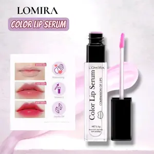 LOMIRA Color Lip Serum BPOM 5,5g  – Melembapkan Bibir Kering Mencerahkan Bibir Gelap Dengan Vitamin E hitam