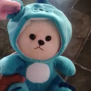 Boneka Viral Bear Custom Tedy Bear Cosplay Cute SNI Lucu Imut Bahan Halus Dan Lembut Dolls Yelvo Grade A 100% Silikon Dacron