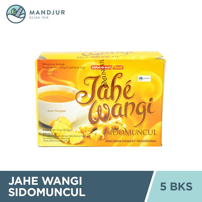Gambar Jahe Wangi Sidomuncul Isi 5 Sachet - Minuman Hangat Tradisional dari Apotekmandjurofficial Kota Administrasi Jakarta Pusat Tokopedia