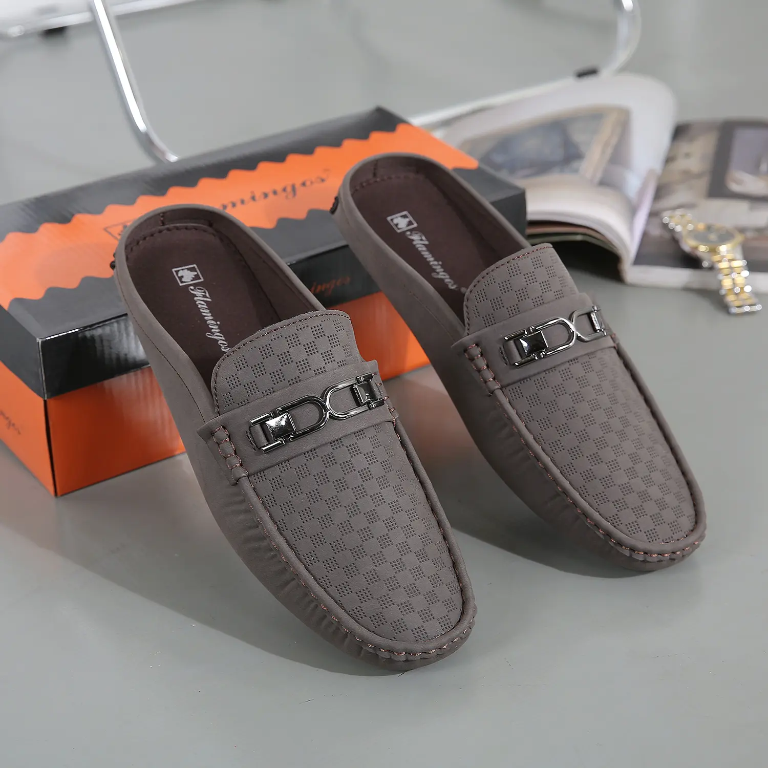 Fashionable new summer bean shoes, comfortable and 