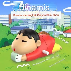 Mainan Merangkak Crayon Shin-chan/Periferal Kehidupan Baru yang Dinamis/Dekorasi/Mainan Edukasi Anak Dewasa