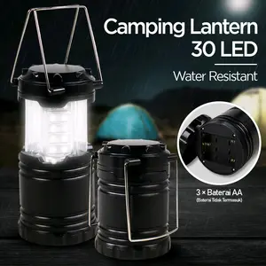 Lampu Lentera Tenda Camping Outdoor Lantern 30 LED Waterproof