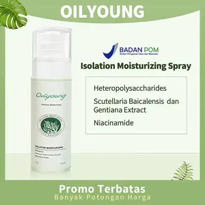 OILYOUNG Isolation Moisturizing Spray Niacinamide BPOM Certified Mencerahkan Melembabkan Melindungi Kulit Kusam 100ml Extract Hyaluronic Wajah Moisturizer