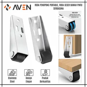 Roda Geser Pintu Yang Turun Untuk Mencegah Penurunan/ Roda Pendukung Bawah Pintu/ Roda Penopang Berat Pintu