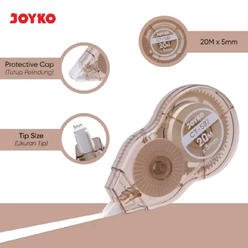 CORRECTION TAPE JOYKO CT-587/PITA KOREKSI 2