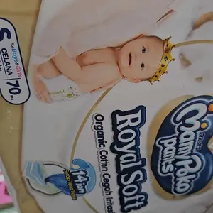 MamyPoko Royal Soft Organic Cotton - All Size (S-XXL) - Popok Celana - 1 Pack - Ultra Jumbo