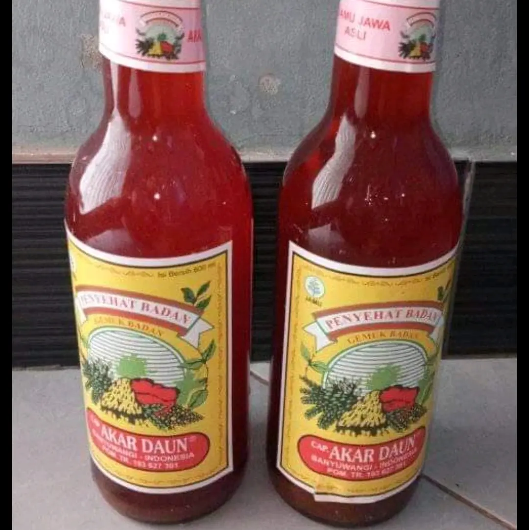 Jamu akar daun minuman tradisional jawa
