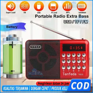 Radio Bluetooth Murottal Digital JOC – Speaker Al-Qur'an FM/SD/USB/MP3 Player, Radio Qur'an Portable Mini Termurah