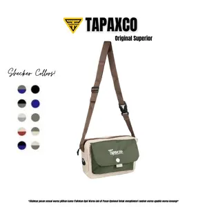 [Beli Lokal] TAPAXCO Tas Selempang Pria Shecker Slingbag Casual Local Original