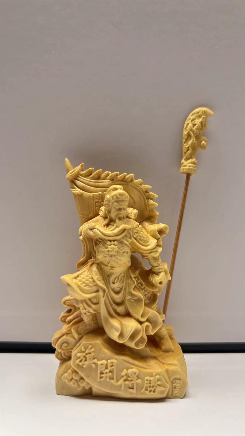Product Introduction of Small leaf boxwood ornaments Carved ornaments 7cm 0