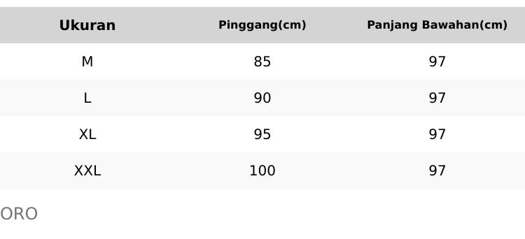 ORO PANTS - Loose Pants Trouser Wanita - Celana Anti Kusut - Celana Kulot Wanita Panjang Polyester Hitam Nyaman Basic