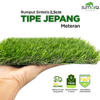 Gambar Rumput Sintetis Jepang 2,5 cm Sumara Artificial - Meteran 1x1m dari Toko Rumput Sumara Kota Administrasi Jakarta Barat 1 Tokopedia