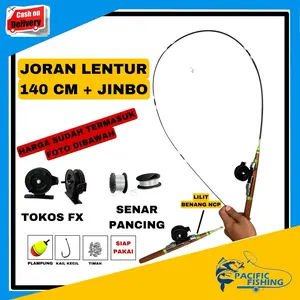 JORAN FIBER LENTUR 100 cm 140 CM + RS JINBO S6 SUPER