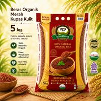 Gambar MD Beras Organik Merah Kupas Kulit 5kg / MD Red Rice Kupas Kulit 5kg dari MD Organic Store Kota Tangerang Selatan 1 Tokopedia