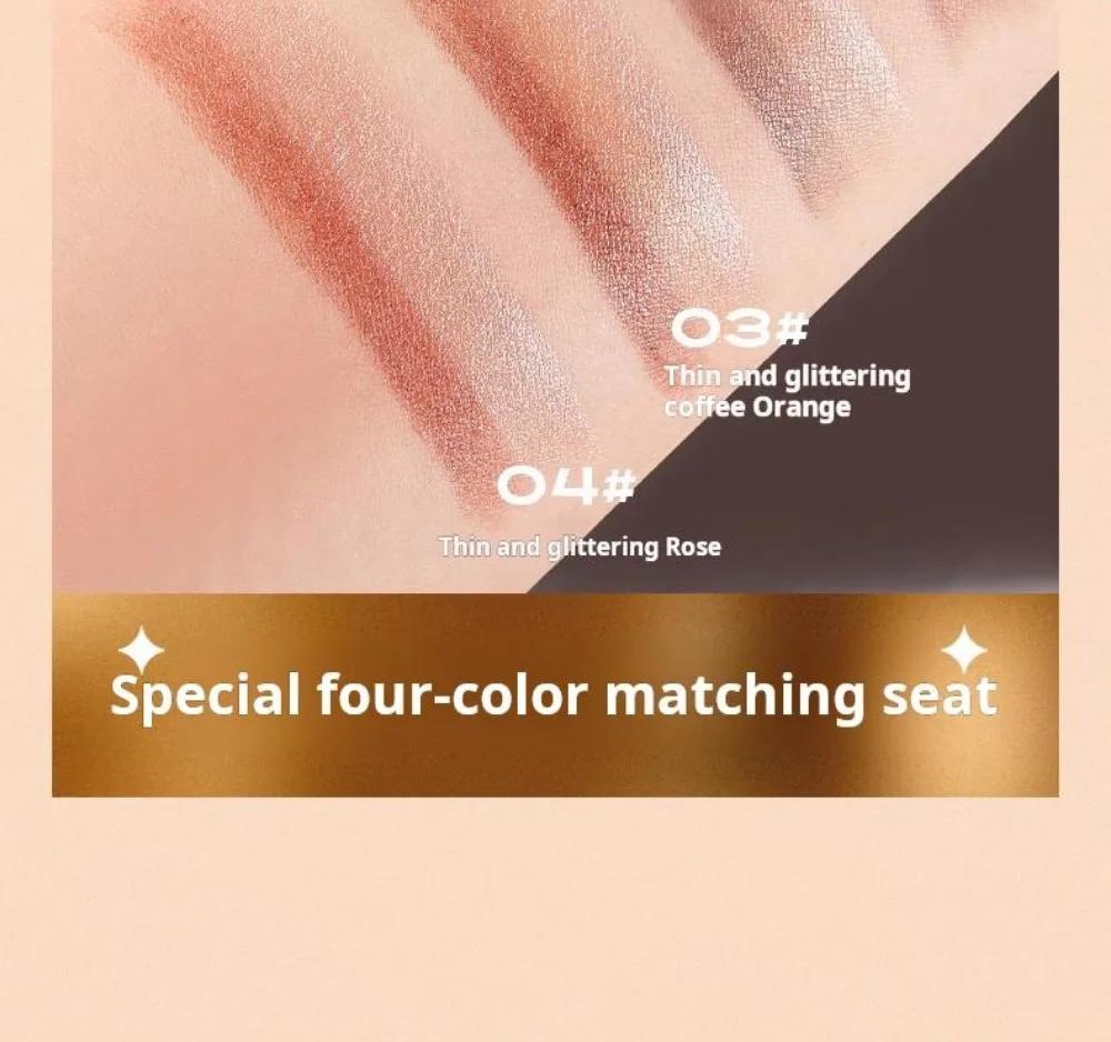 【COD】Tutup Mata 3 Warna Gradient untuk Pemula! Stik eyeshadow ini tahan air dan keringat, dengan tekstur matte dan shimmer, mudah diaplikasikan, tahan lama, dan dapat membantu Anda dengan mudah menciptakan mata yang memesona!