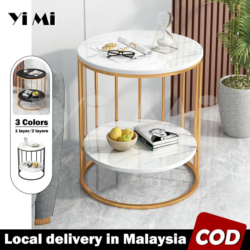 Nordic Modern Style Bedside Table Living Table Meja Coffee Meja ...