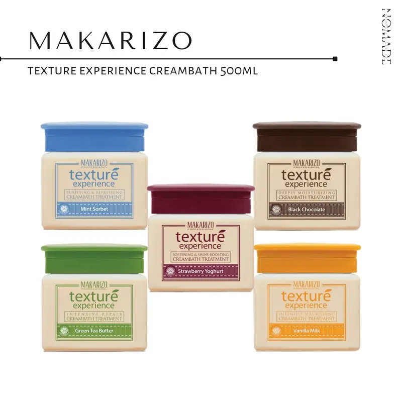 Makarizo Texture Experience Shampoo Conditioner 250ml Creambath 2