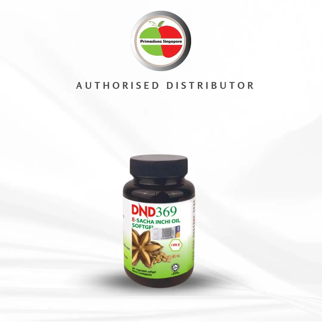 Official DND 369 E sacha Inchi oil