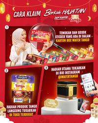 Gambar [Exclusive Top Creator] Tango Wafer 100 Gram [1 Karton isi 24 Pcs] Royal Chocolate/Vanilla/Cheese/Coconut/Milky Chocolate/Tiramisu/Javamocca | BPOM Halal - Royal Chocolate dari OT-Store Kota Administrasi Jakarta Barat 3 Tokopedia